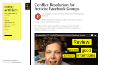 Desktop Screenshot of meta-activism.org